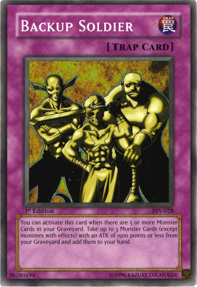 Backup Soldier [PSV-028] Super Rare | Jomio and Rueliete's Cards and Comics