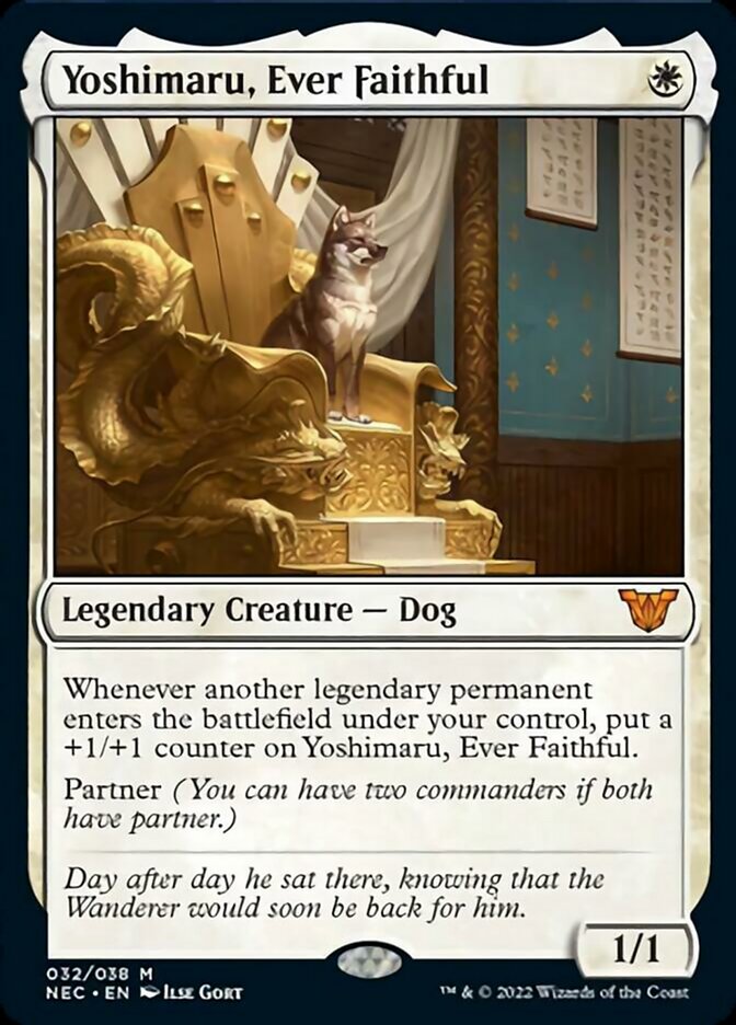 Yoshimaru, Ever Faithful [Kamigawa: Neon Dynasty Commander] | Jomio and Rueliete's Cards and Comics