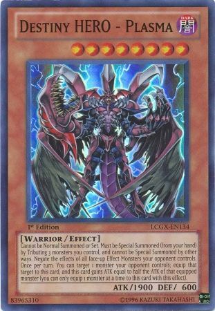 Destiny HERO - Plasma [LCGX-EN134] Super Rare | Jomio and Rueliete's Cards and Comics