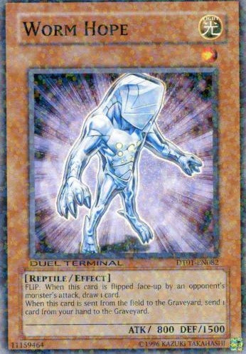 Worm Hope [DT01-EN082] Common | Jomio and Rueliete's Cards and Comics