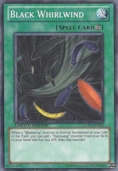 Black Whirlwind [GLD3-EN045] Common | Jomio and Rueliete's Cards and Comics