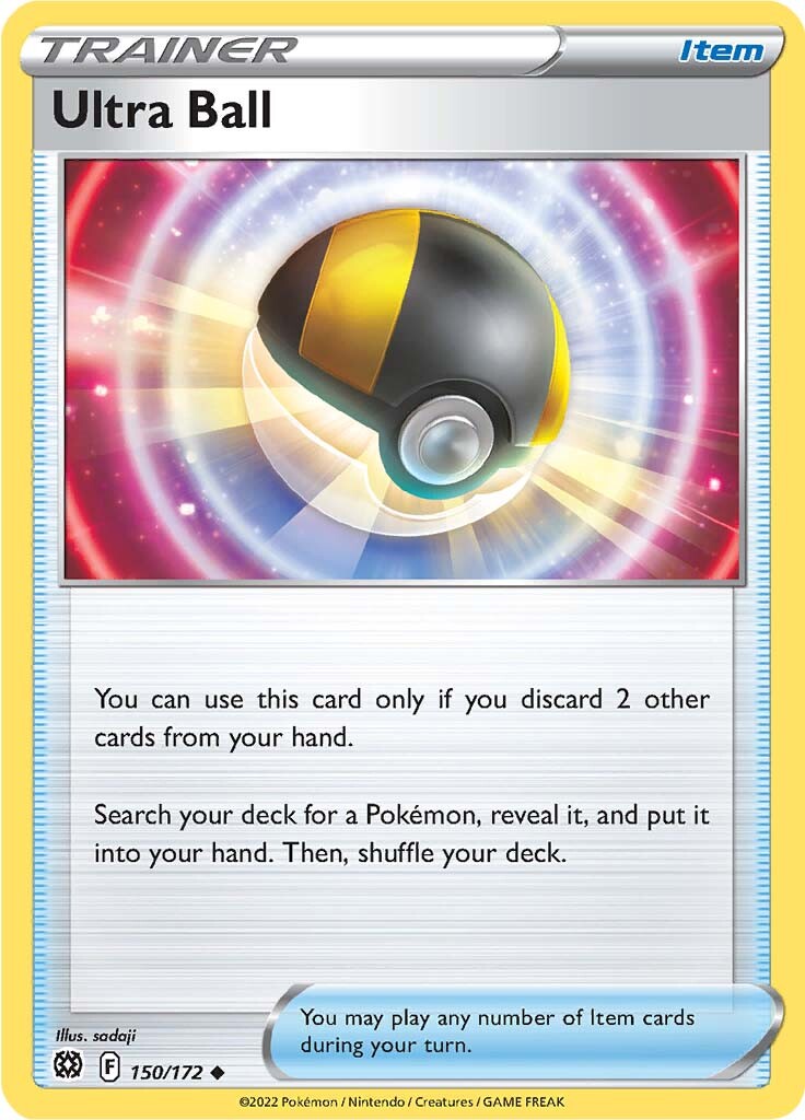 Ultra Ball (150/172) [Sword & Shield: Brilliant Stars] | Jomio and Rueliete's Cards and Comics