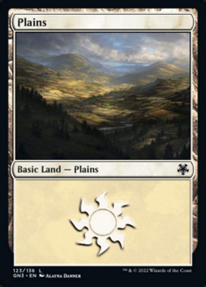 Plains (123) [Game Night: Free-for-All] | Jomio and Rueliete's Cards and Comics