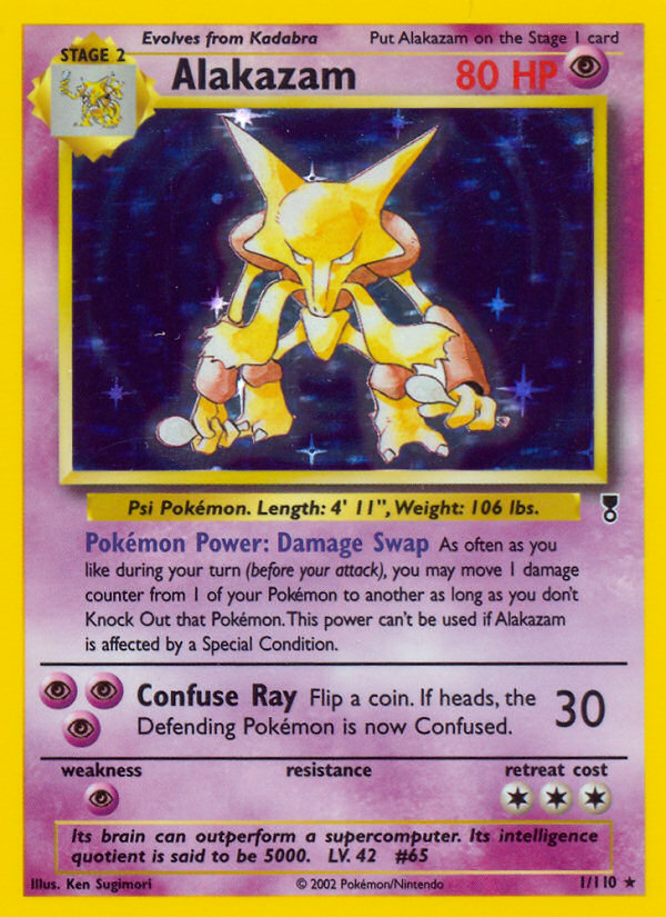Alakazam (1/110) [Legendary Collection] | Jomio and Rueliete's Cards and Comics