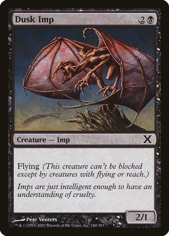 Dusk Imp [Tenth Edition] | Jomio and Rueliete's Cards and Comics