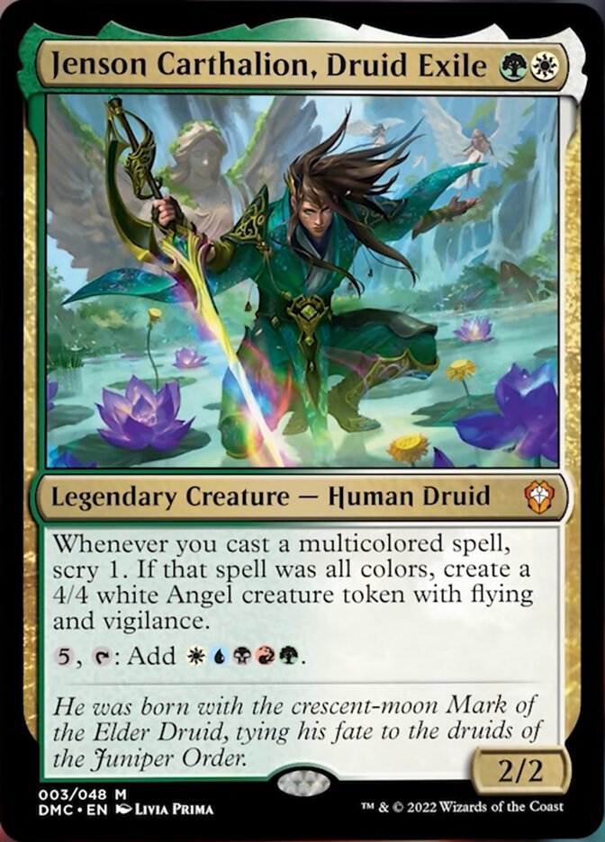 Jenson Carthalion, Druid Exile [Dominaria United Commander] | Jomio and Rueliete's Cards and Comics
