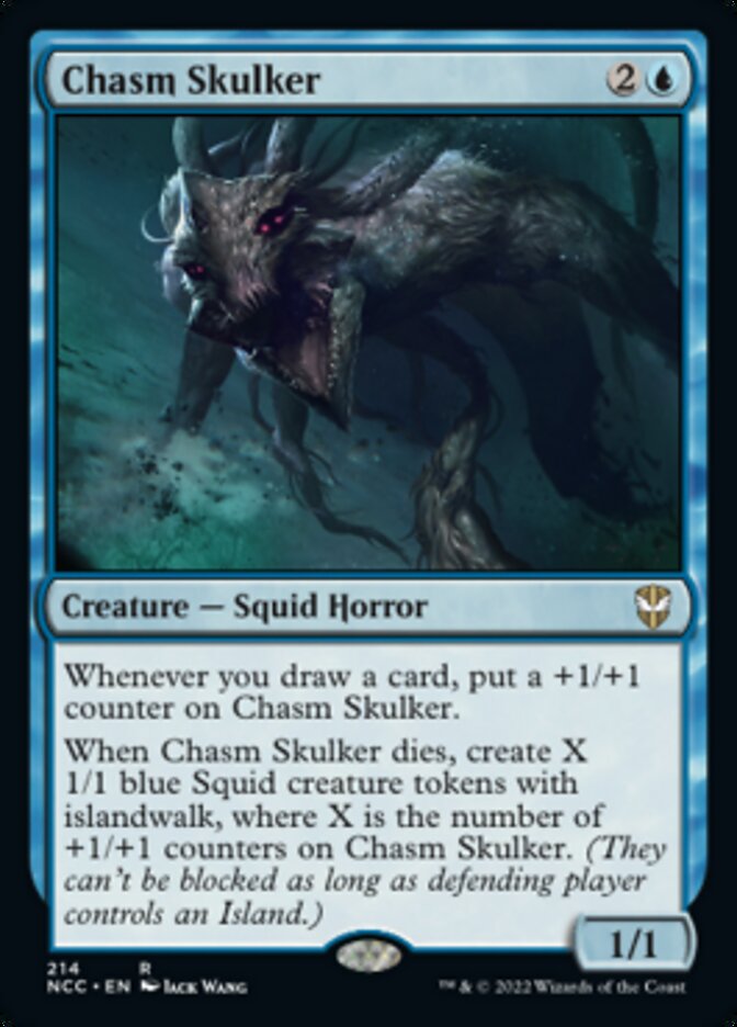 Chasm Skulker [Streets of New Capenna Commander] | Jomio and Rueliete's Cards and Comics