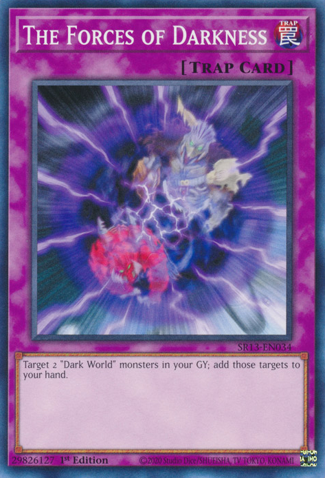 The Forces of Darkness [SR13-EN034] Common | Jomio and Rueliete's Cards and Comics