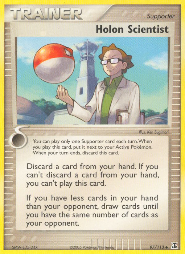 Holon Scientist (97/113) [EX: Delta Species] | Jomio and Rueliete's Cards and Comics