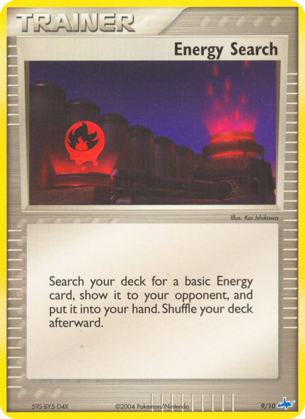 Energy Search (9/10) [EX: Trainer Kit - Latios] | Jomio and Rueliete's Cards and Comics