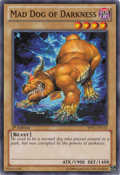 Mad Dog of Darkness [BP01-EN113] Common | Jomio and Rueliete's Cards and Comics