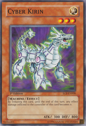 Cyber Kirin [EOJ-EN008] Common | Jomio and Rueliete's Cards and Comics