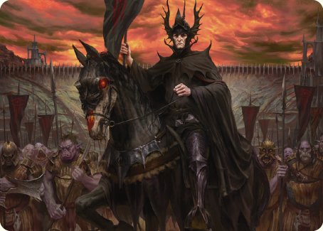 The Mouth of Sauron Art Card [The Lord of the Rings: Tales of Middle-earth Art Series] | Jomio and Rueliete's Cards and Comics