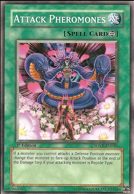 Attack Pheromones [SOVR-EN048] Common | Jomio and Rueliete's Cards and Comics