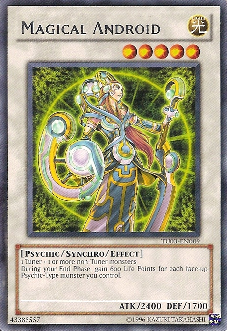 Magical Android [TU03-EN009] Rare | Jomio and Rueliete's Cards and Comics