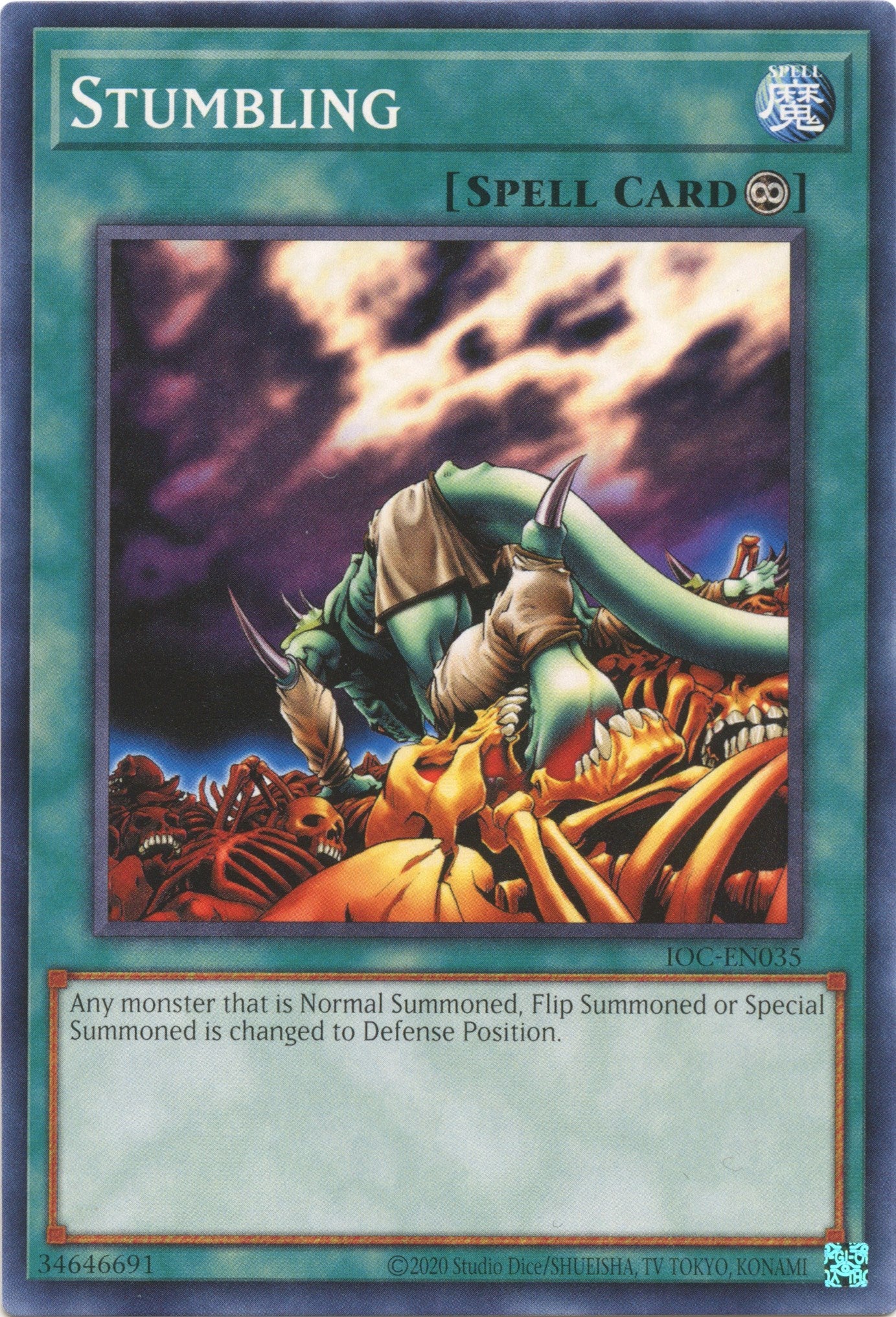 Stumbling (25th Anniversary) [IOC-EN035] Common | Jomio and Rueliete's Cards and Comics