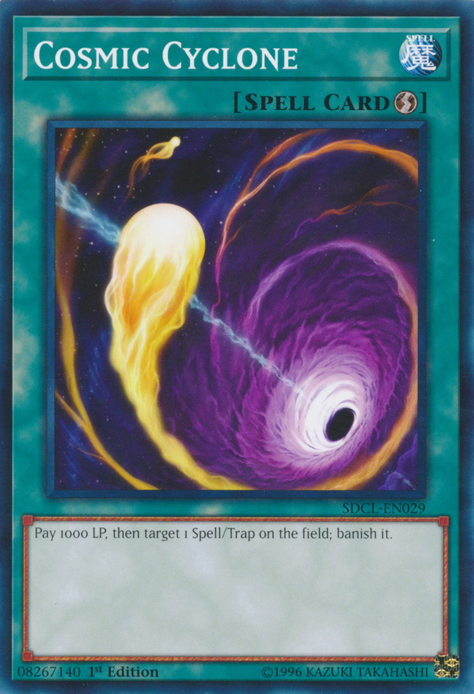 Cosmic Cyclone [SDCL-EN029] Common | Jomio and Rueliete's Cards and Comics