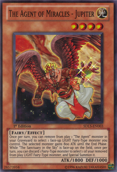The Agent of Miracles - Jupiter [SDLS-EN003] Super Rare | Jomio and Rueliete's Cards and Comics
