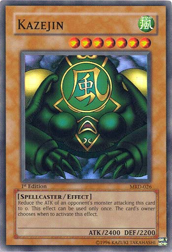 Kazejin [MRD-026] Super Rare | Jomio and Rueliete's Cards and Comics