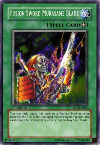 Fusion Sword Murasame Blade [SD5-EN026] Common | Jomio and Rueliete's Cards and Comics