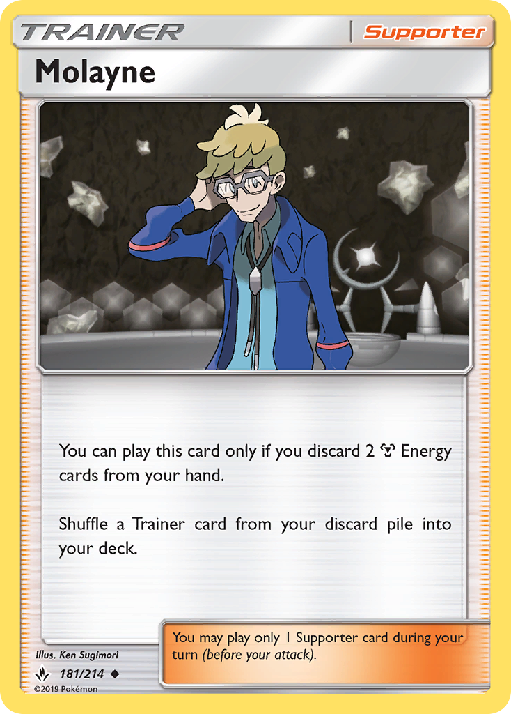 Molayne (181/214) [Sun & Moon: Unbroken Bonds] | Jomio and Rueliete's Cards and Comics
