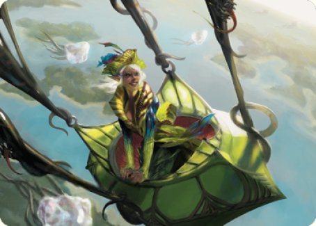 Nael, Avizoa Aeronaut Art Card [Dominaria United Art Series] | Jomio and Rueliete's Cards and Comics