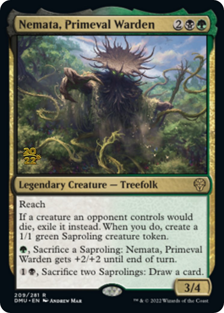 Nemata, Primeval Warden [Dominaria United Prerelease Promos] | Jomio and Rueliete's Cards and Comics