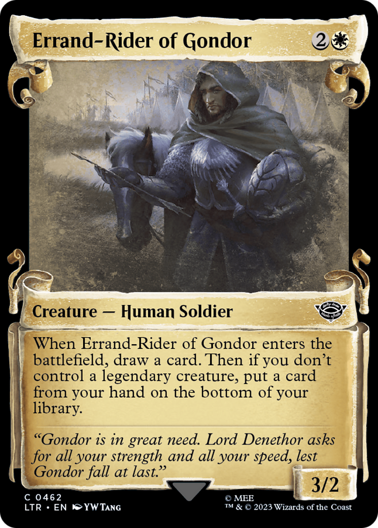 Errand-Rider of Gondor [The Lord of the Rings: Tales of Middle-Earth Showcase Scrolls] | Jomio and Rueliete's Cards and Comics