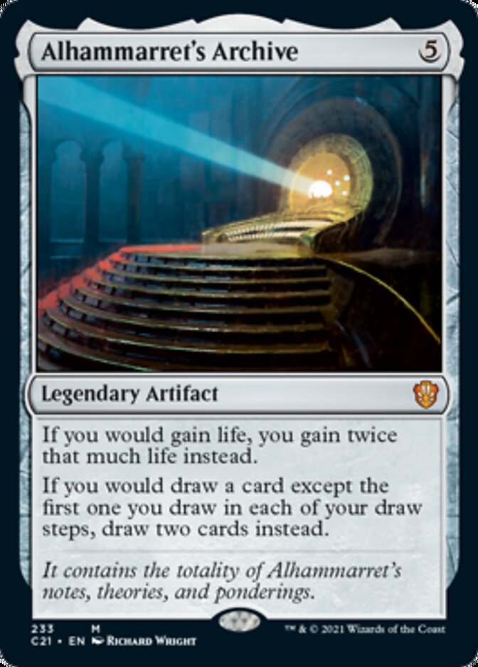 Alhammarret's Archive [Commander 2021] | Jomio and Rueliete's Cards and Comics