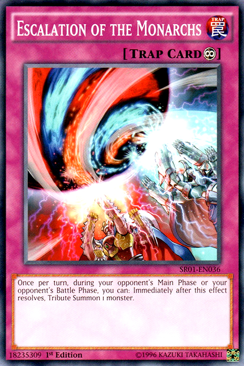 Escalation of the Monarchs [SR01-EN036] Common | Jomio and Rueliete's Cards and Comics