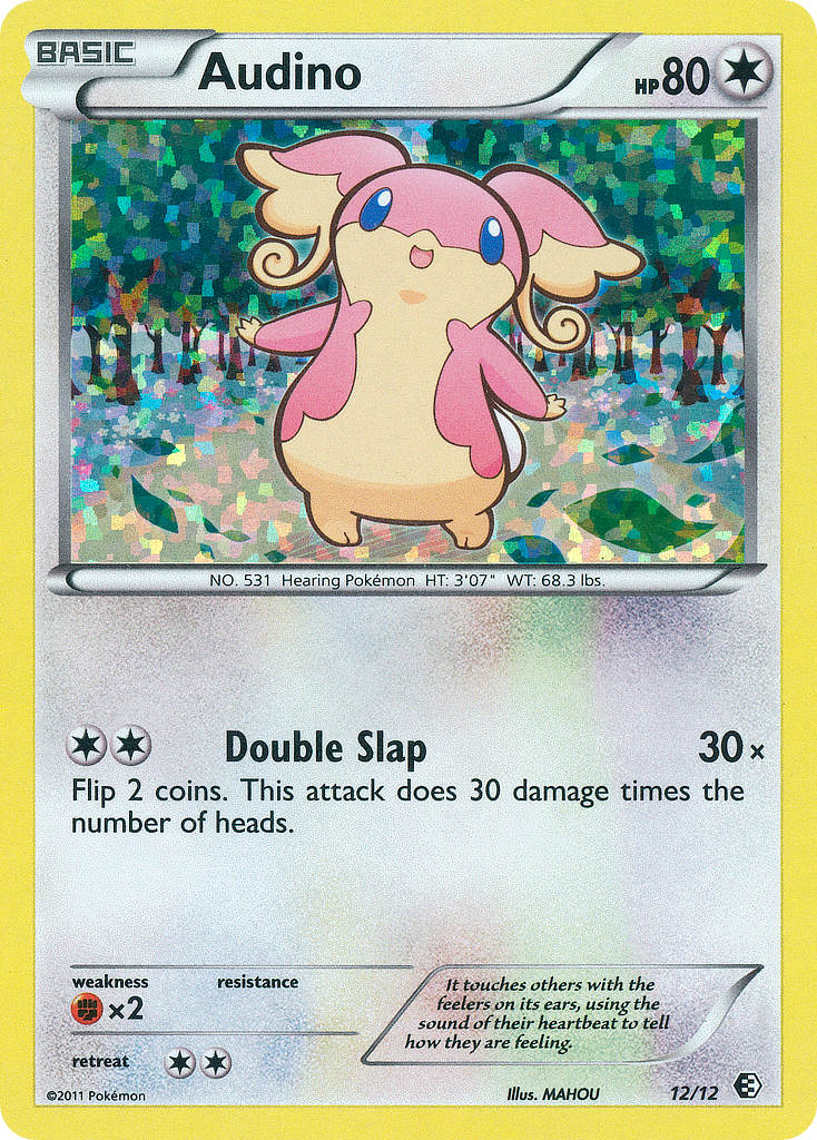 Audino (12/12) [McDonald's Promos: 2011 Collection] | Jomio and Rueliete's Cards and Comics