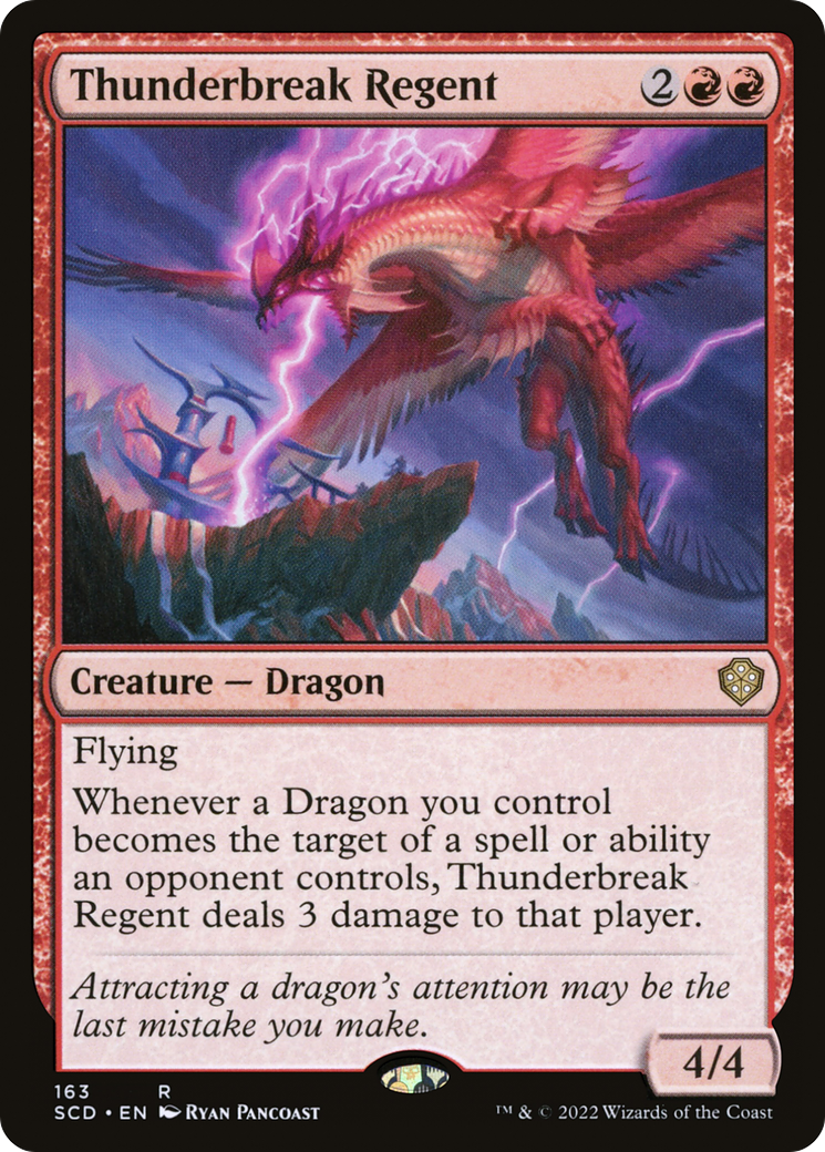Thunderbreak Regent [Starter Commander Decks] | Jomio and Rueliete's Cards and Comics