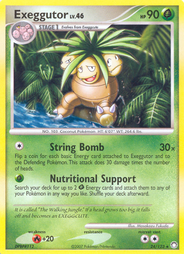 Exeggutor (24/123) [Diamond & Pearl: Mysterious Treasures] | Jomio and Rueliete's Cards and Comics