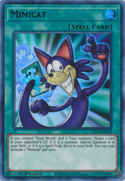 Mimicat (Purple) [DLCS-EN078] Ultra Rare | Jomio and Rueliete's Cards and Comics