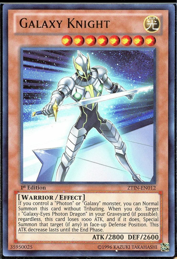 Galaxy Knight [ZTIN-EN012] Ultra Rare | Jomio and Rueliete's Cards and Comics