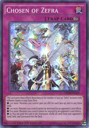 Chosen of Zefra [CROS-ENAE2] Super Rare | Jomio and Rueliete's Cards and Comics