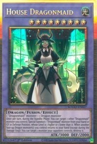 House Dragonmaid [MAGO-EN027] Gold Rare | Jomio and Rueliete's Cards and Comics
