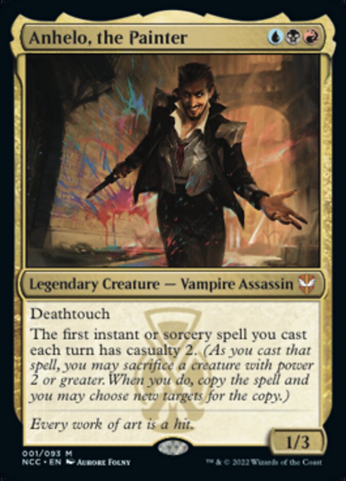 Anhelo, the Painter [Streets of New Capenna Commander] | Jomio and Rueliete's Cards and Comics