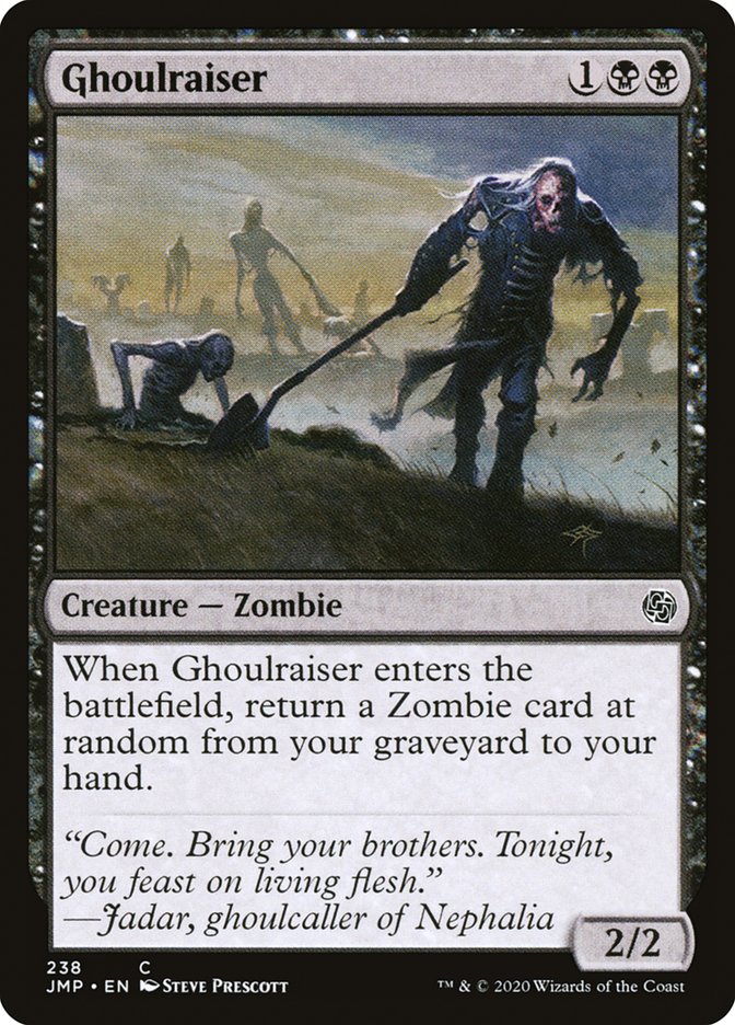 Ghoulraiser [Jumpstart] | Jomio and Rueliete's Cards and Comics