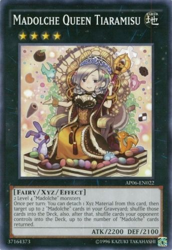 Madolche Queen Tiaramisu [AP06-EN022] Common | Jomio and Rueliete's Cards and Comics