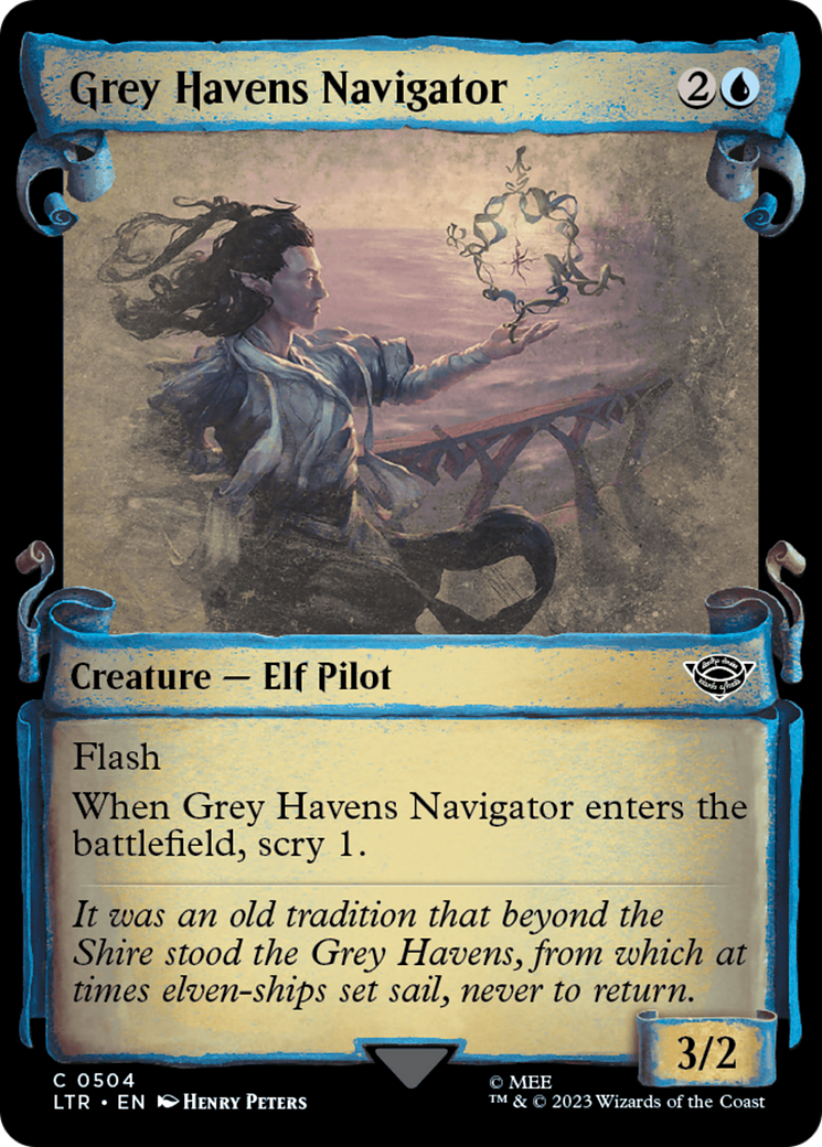 Grey Havens Navigator [The Lord of the Rings: Tales of Middle-Earth Showcase Scrolls] | Jomio and Rueliete's Cards and Comics