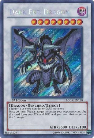 Dark End Dragon [LCGX-EN188] Secret Rare | Jomio and Rueliete's Cards and Comics
