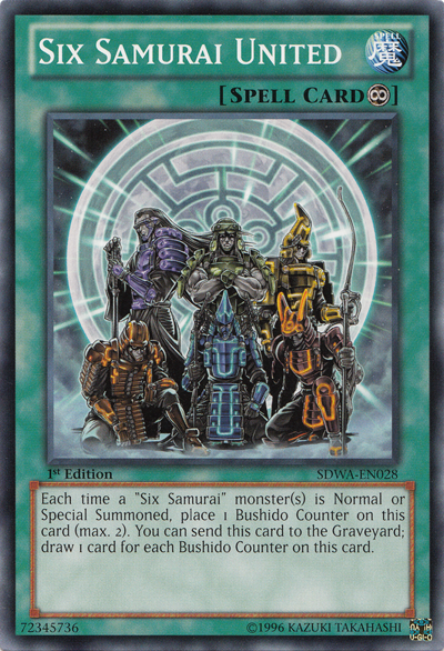 Six Samurai United [SDWA-EN028] Common | Jomio and Rueliete's Cards and Comics