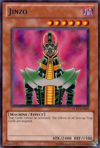 Jinzo (Blue) [DL12-EN005] Rare | Jomio and Rueliete's Cards and Comics
