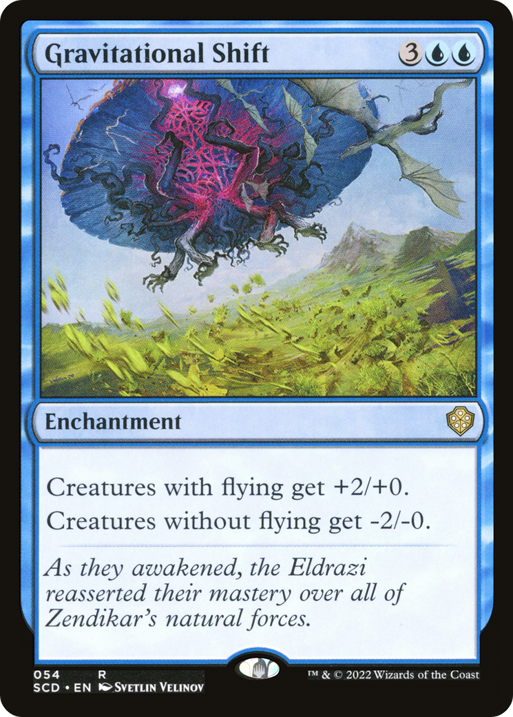 Gravitational Shift [Starter Commander Decks] | Jomio and Rueliete's Cards and Comics