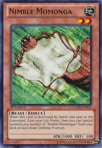 Nimble Momonga [LCYW-EN235] Common | Jomio and Rueliete's Cards and Comics