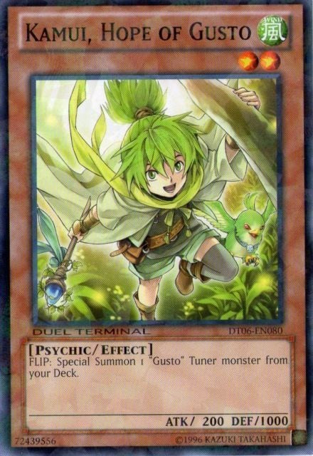 Kamui, Hope of Gusto [DT06-EN080] Common | Jomio and Rueliete's Cards and Comics