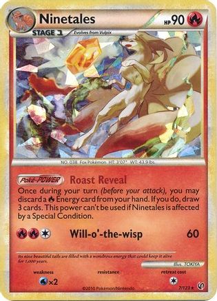 Ninetales (7/123) (Cracked Ice) [HeartGold & SoulSilver: Undaunted] | Jomio and Rueliete's Cards and Comics