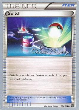 Switch (104/114) (Eeltwo - Chase Moloney) [World Championships 2012] | Jomio and Rueliete's Cards and Comics