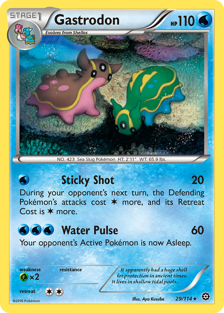 Gastrodon (29/114) [XY: Steam Siege] | Jomio and Rueliete's Cards and Comics